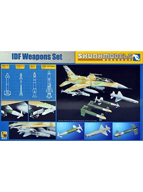 Skunkmodel Workshop - IDF WEAPON SET (Python-4,GBU-15,Popeye,S