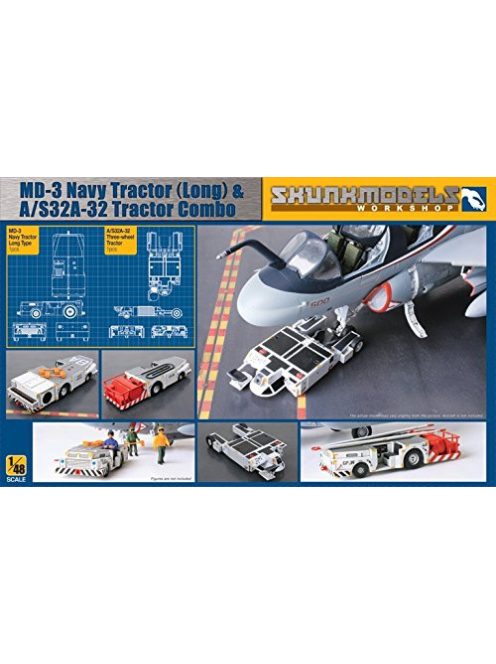 Skunkmodel Workshop - MD-3 Navy Tractor (long)&A/S32A-32 trCom
