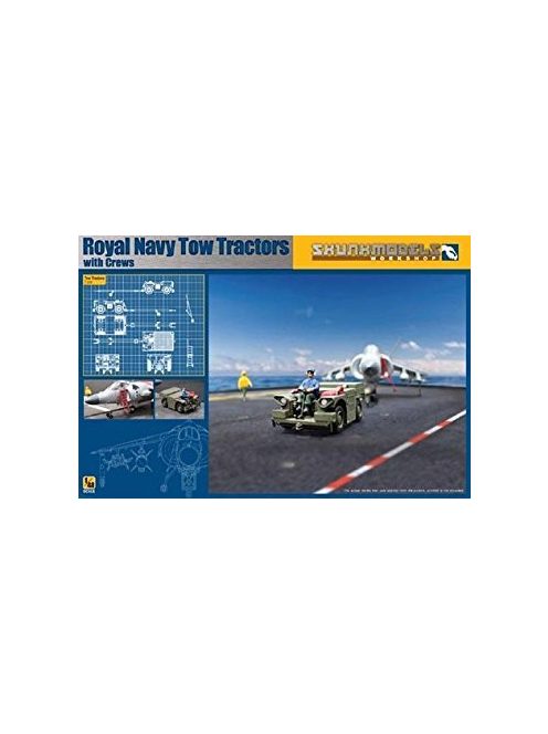 Skunkmodel Workshop - Royal Navy Tow Tractors with Crews