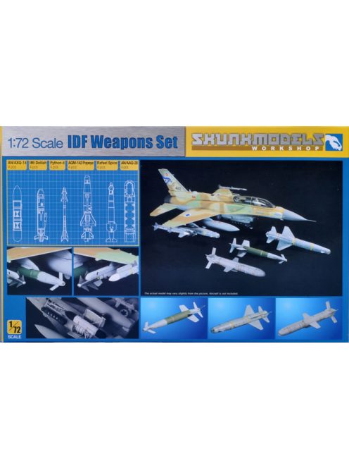SKUNKMODEL Workshop - IDF WEAPON SET (AN/AXQ-14,Delilah,Python
