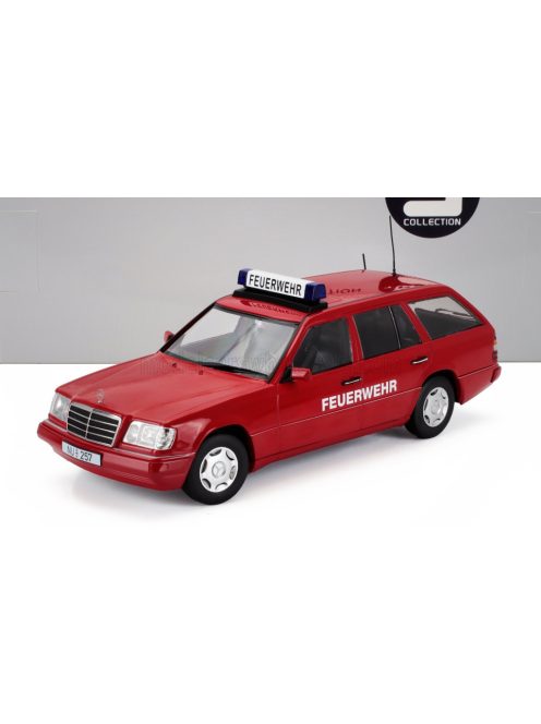 TRIPLE9 - MERCEDES BENZ E-CLASS (S124) T-MODEL SW STATION WAGON FEUERWEHR 1995 RED