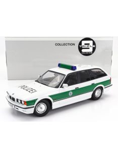   TRIPLE9 - BMW 5-SERIES TOURING (E34) SW STATION WAGON POLIZEI 1996 WHITE GREEN