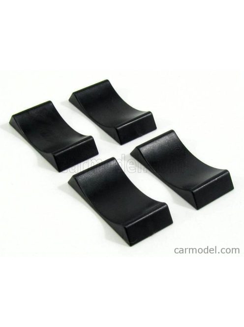 Triple9 - Accessories Set 4X Cuneo Blocca Ruote - 4X Car Stoppers Black