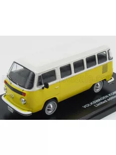 TRIPLE9 - VOLKSWAGEN T2 COMBI MINIBUS 1976 YELLOW WHITE