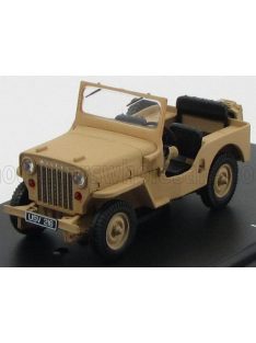 TRIPLE9 - JEEP WILLYS CJ3B CABRIOLET OPEN 1953 MILITARY SAND