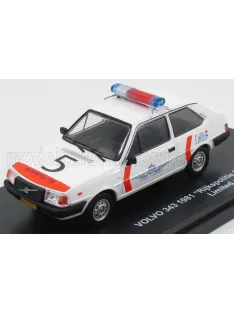   TRIPLE9 - VOLVO 343 RIJKSPOLITIE SCHIPOL AIRPORT POLICE 1981 WHITE ORANGE