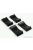 Triple9 - Accessories Set 4X Cuneo Blocca Ruote - 4X Car Stoppers Black