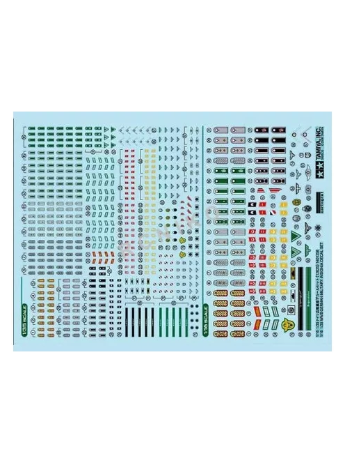 Tamiya - 1/16 & 1/35 German Rank Markings (Abzeichen)