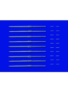 Tamiya - 1:350 Metal 46cm Gun Barrels and Projectiles