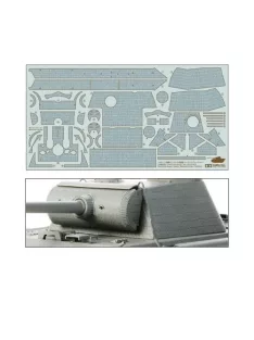 Tamiya - 1/35 Zimmerit for Panther G early