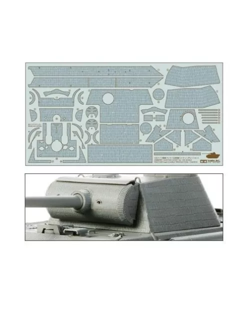 Tamiya - 1/35 Zimmerit for Panther G early