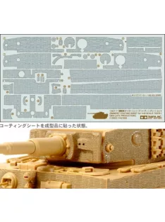   Tamiya - German Heavy Tank Tiger I Coating Sheet Set (Mid-Late Production)