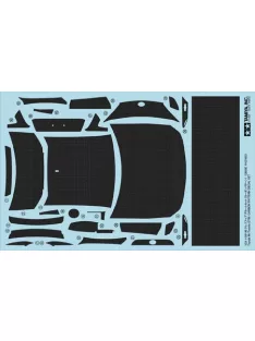 Tamiya - Toyota 86 Dress-Up Decal Set (Carbon Pattern)