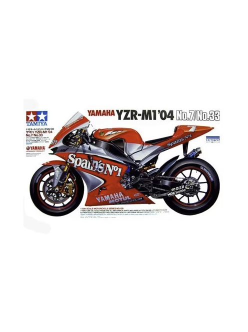 Tamiya - Yamaha Yzr-M1'04 No.7/No.33