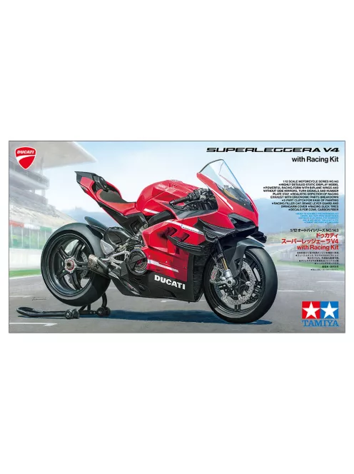 Tamiya - Ducati Superleggera V4 with Racing Kit