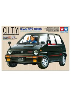  Tamiya - 1:24 Honda City Turbo with Honda Motocompo - include 1 figure