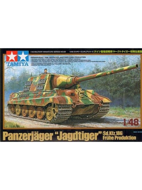 Tamiya - Sd.Kfz. 186 Jagdtiger German Heavy Tank Destroyer Jagdtiger Early Producti