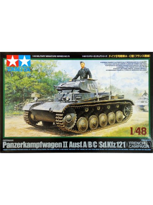 Tamiya - German Panzerkampfwagen II Ausf. A/B/C (Sd.Kfz.121) (French Campaign)