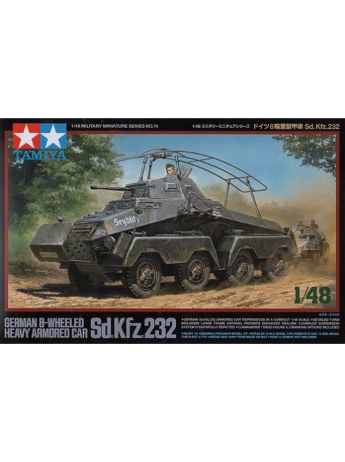 Tamiya - German 8-Wheeled Heavy Armored Car Sd.Kfz.232