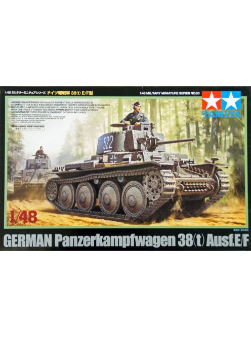 Tamiya - GERMAN Panzerkampfwagen 38(t) Ausf.E/F