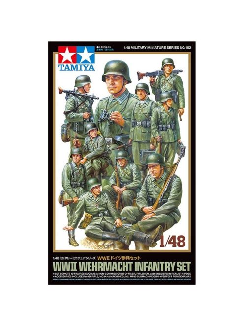 Tamiya - WWII Wehrmacht Infantry Set