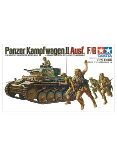 Tamiya - German Panzerkampfwagen II Ausf. F/G - 5 figures