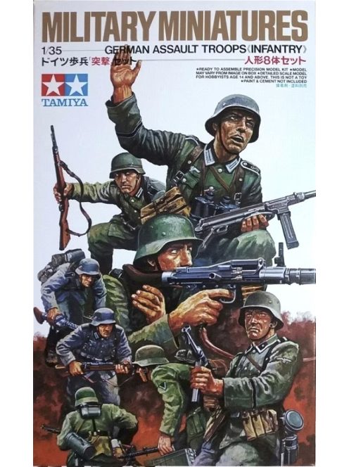 Tamiya - German Assault Troops Kit - CA130
