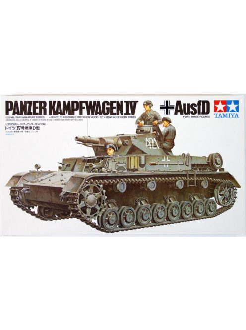 Tamiya - German Pzkpw IV AusfD Kit - CA196