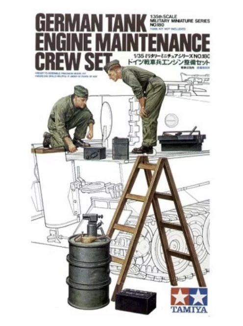 Tamiya - German Tank Maintenance Crew - 2 Figures