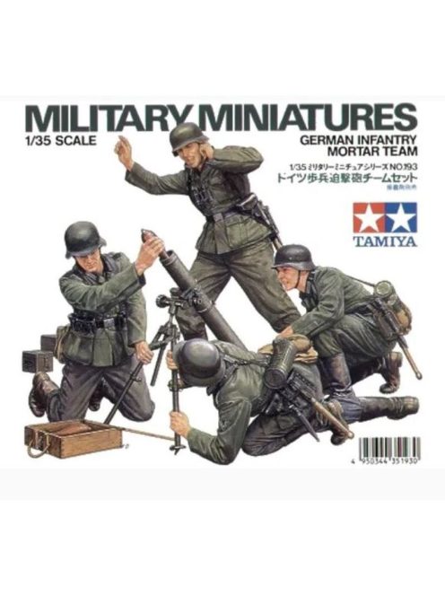 Tamiya - German Infantry Mortar Team