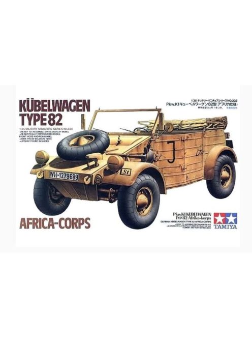 Tamiya - German Kubelwagen T ype 82 - Africa Corps