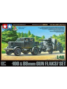 Tamiya - German Heavy Tractor SS-100  88mm Gun Flak37 Set