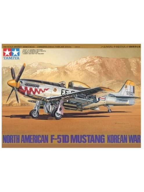 Tamiya - N.A. F-51D Mustang Korean war