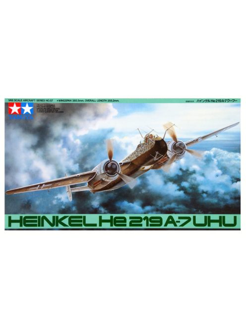 Tamiya - Heinkel He219 A-7 Uhu -  1 figure