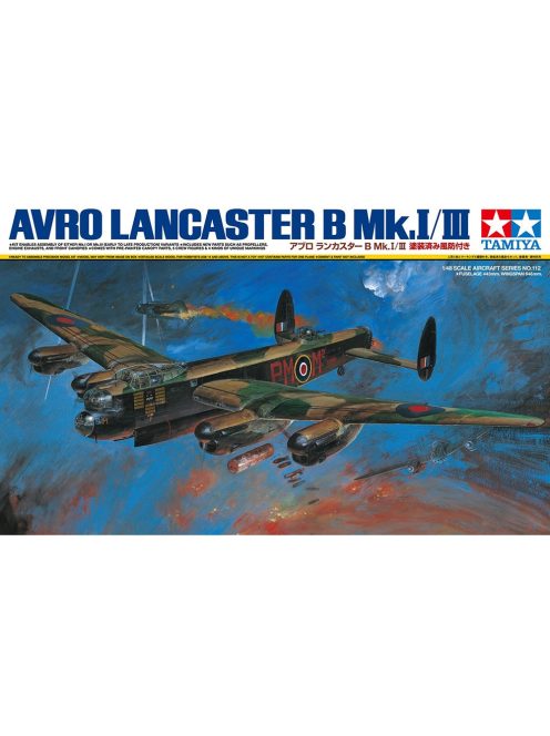 Tamiya - 1:48 Avro Lancaster BI/BIII (2012) - with 5 figures