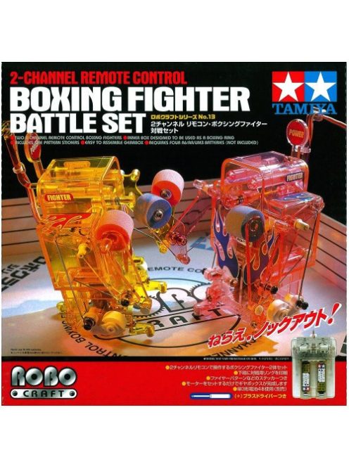 Tamiya - RC Boxing Fighter Battle Set - Two Remote-Controlled Fighters