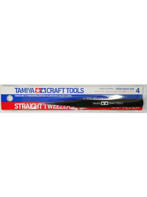 Tamiya - Straight Tweezers - MK804