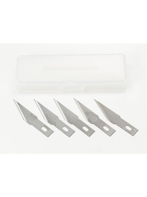 Tamiya - Modelerâ€™s Knife Pro Replacement Blade, Straight -5 pcs