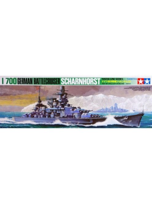 Tamiya - 1:350  German Battle Cruiser Scharnhorst