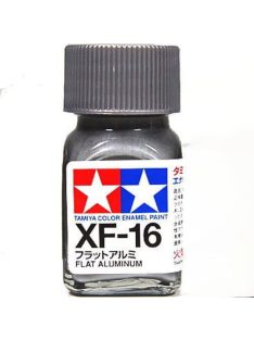 Tamiya - Mini Enamel XF-16 Flat Aluminum 10 ml