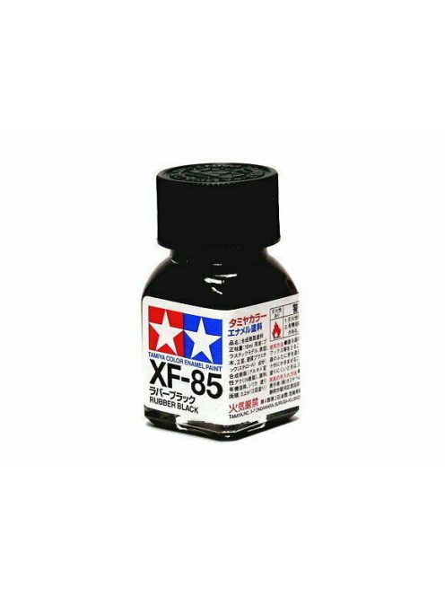 Tamiya - Mini Enamel XF-85 Rubber Black 10 ml