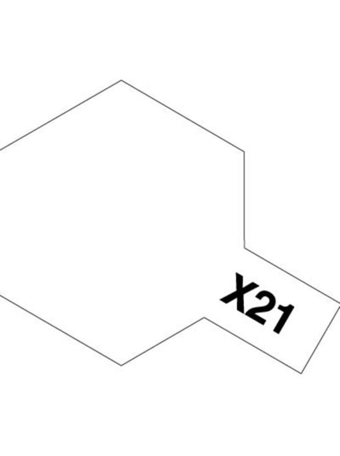 Tamiya - X-21 Flat Base - Acrylic Paint (Flat) 23 ml