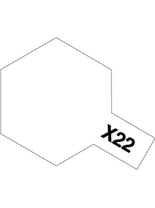 Tamiya - X-22 Clear - Acrylic Paint (Clear) 23 ml