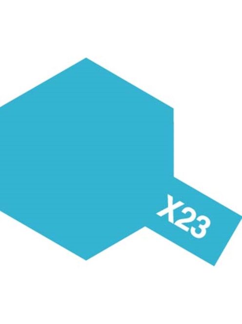 Tamiya - X-23 Clear Blue - Acrylic Paint (Clear) 23 ml