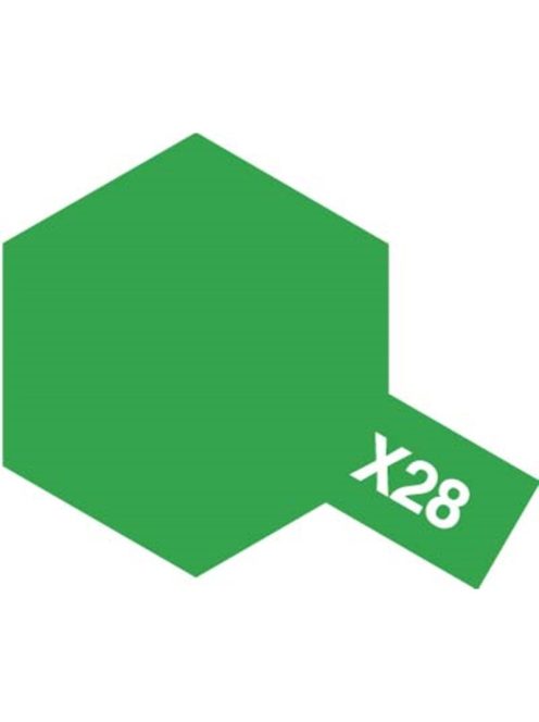 Tamiya - X-28 Park Green - Acrylic Paint (Gloss) 23 ml