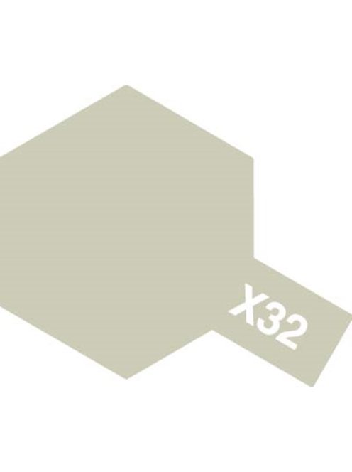 Tamiya - X-32 T itanium Silver - Acrylic Paint (Gloss) 23 ml