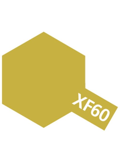 Tamiya - XF-60 Dark Yellow - Acrylic Paint (Flat) 23 ml