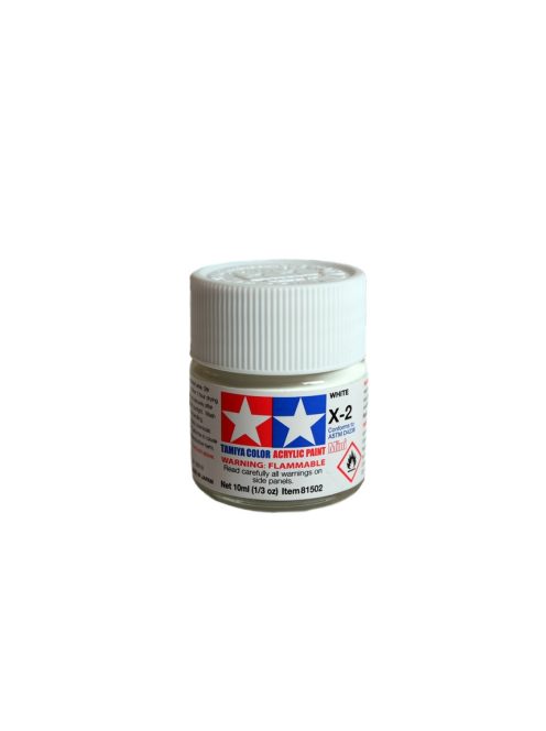 Tamiya - Mini Acrylic X-2 White 10 ml