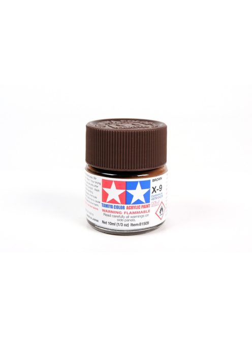 Tamiya - Mini Acrylic X-9 Brown 10 ml
