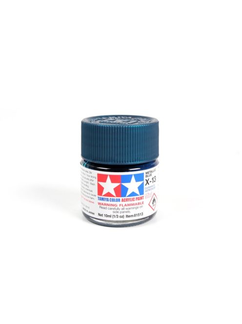 Tamiya - Mini Acrylic X-13 Metallic Blue 10 ml